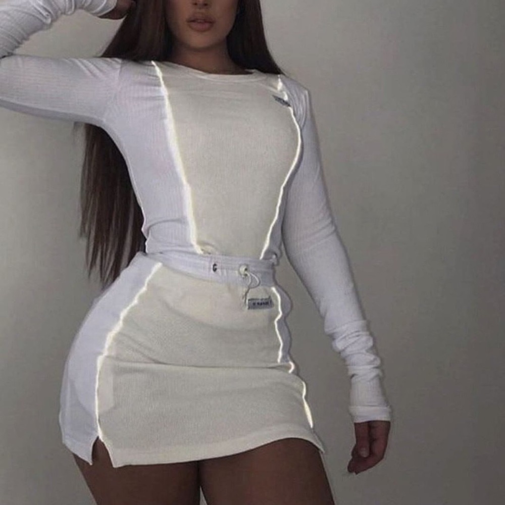 Two piece skirt set